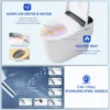Smart Toilet, Bidet Built in And Toilet with Heated Seat, Automatic Flush, Dryer, Night Light, Digital Display, Toilet Smart 2
