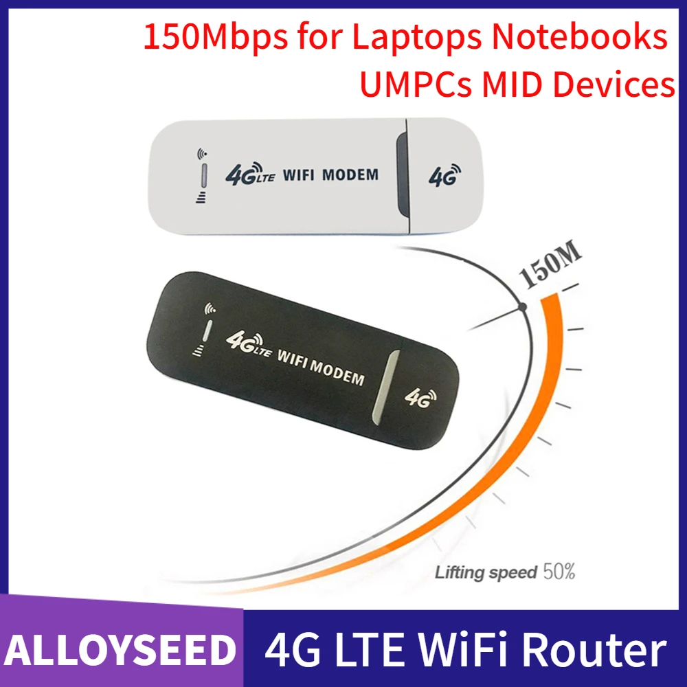 Wifi Router 4G LTE Module Wireless Wifi Adapter 4G LTE Wireless Pocket Wifi Router Dongle USB 150Mbps Modem Stick Sim Card Wireless WiFi Adapter For Laptops UMPCs MID Devices