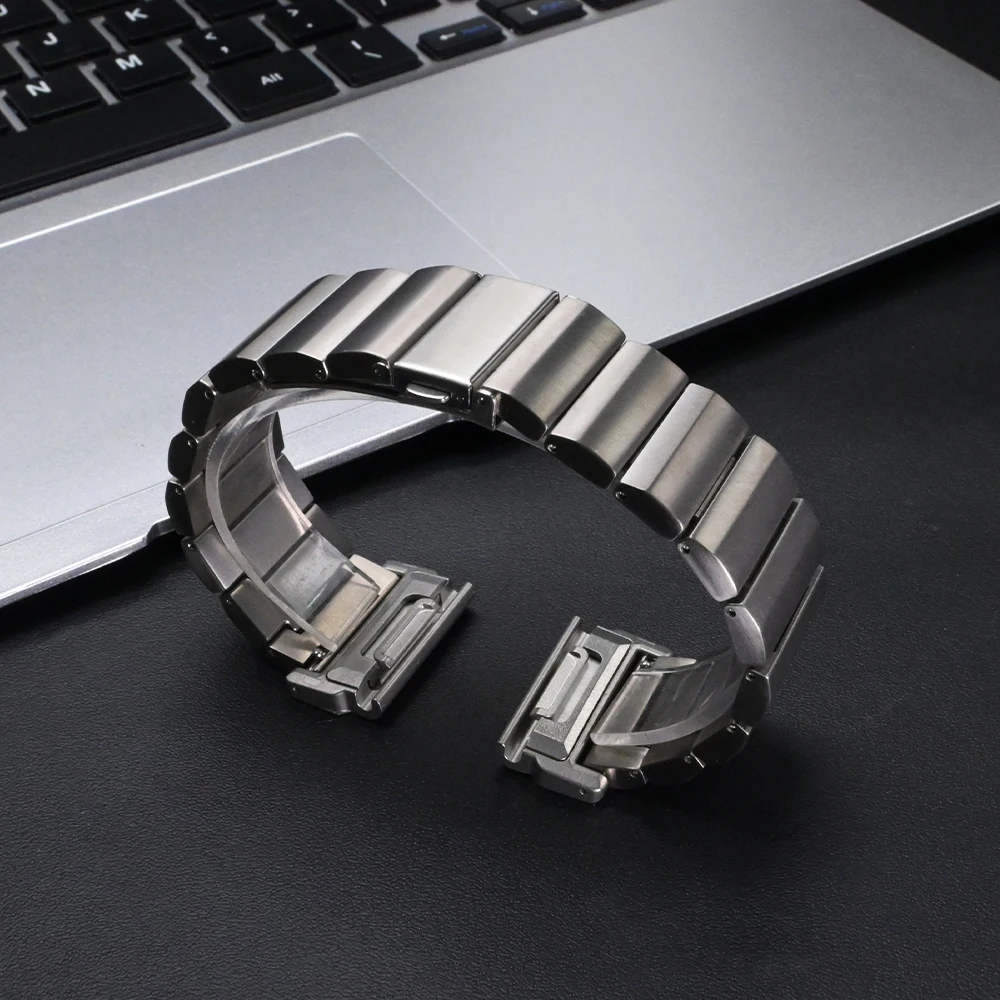 Premium Titanium 26mm Watch Band Bracelet Wrist Strap