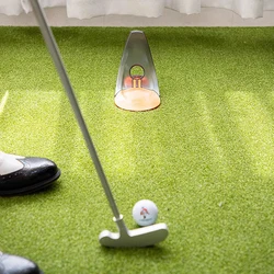 Pressure Putting Golf Trainer Aid Golf Simulator Office Home Carpet Golf Practice Putt Aim For Golf Pressure Putt Trainer