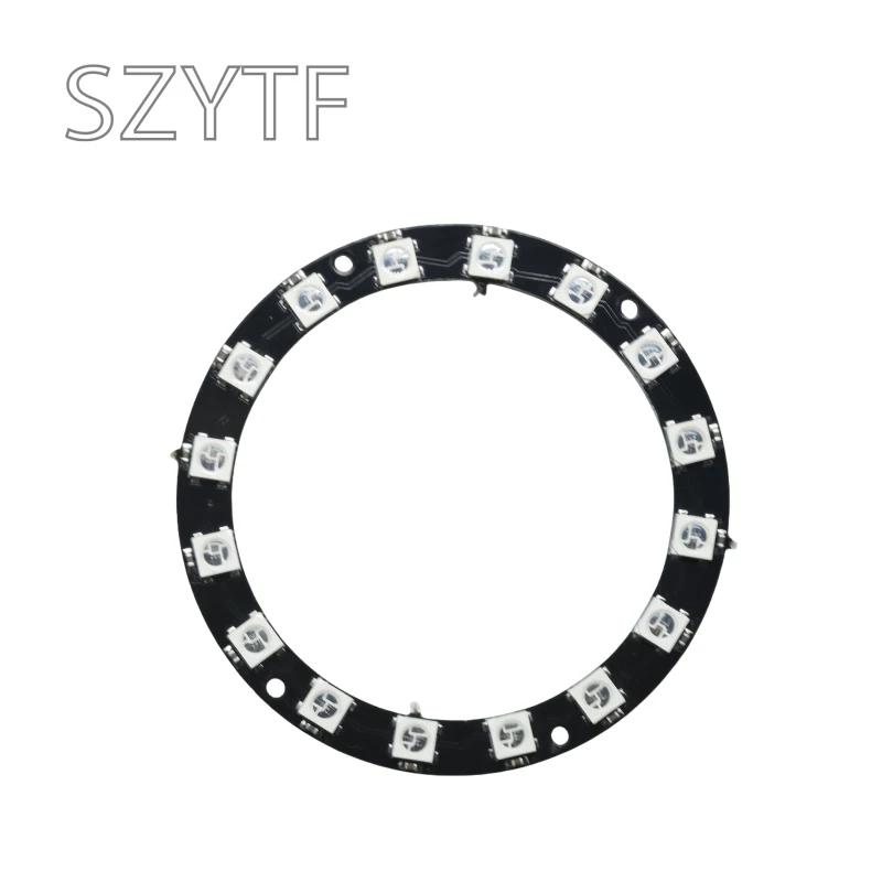 16 Bit WS2812 5050 RGB LED Smart Full-Color RGB Lamp Ring Development Board - Big Ring