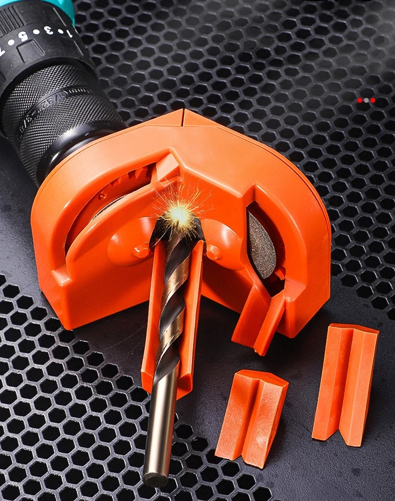 2-16mm Drill Bit Sharpener Grinder, Multipurpose Drill Bit Grinding Sharpener Polishing Grinding Tool, Drill Bit Grinding Tool
