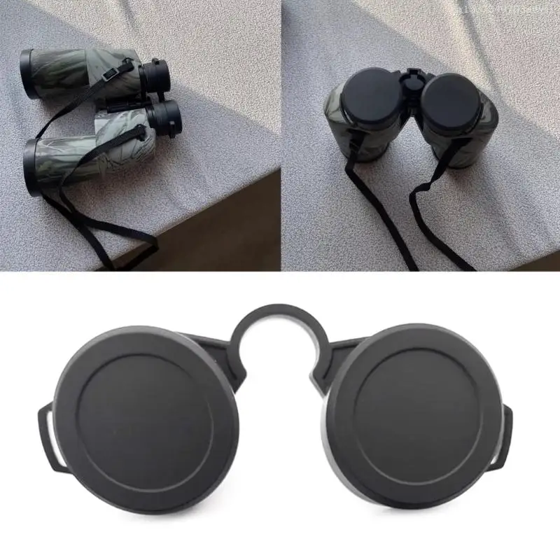 Universal Silicone Dust Caps For Binocular/Monocular Lens 61-63MM Soft Cover For Hiking and Outdoors Activity F0T6