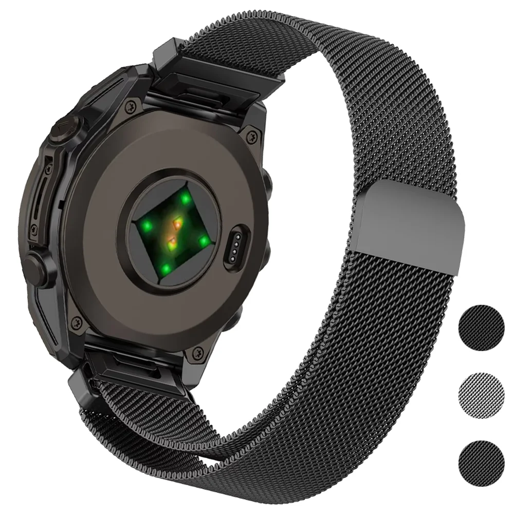 Magnetic Milanese Quick Fit Strap – 20/22/26mm Bracelet Band