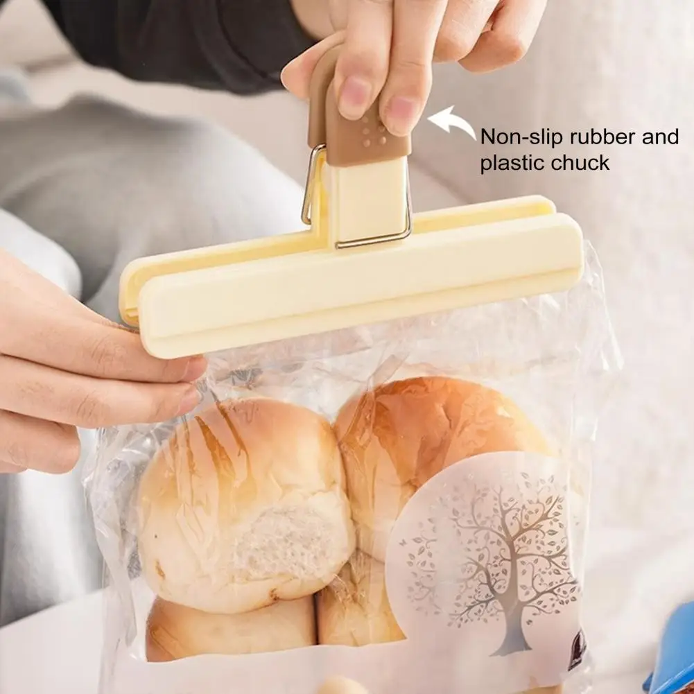 Food Bag Clips Heavy Duty Moisture-proof Food-grade Plastic Sealing Clips for Food Storage