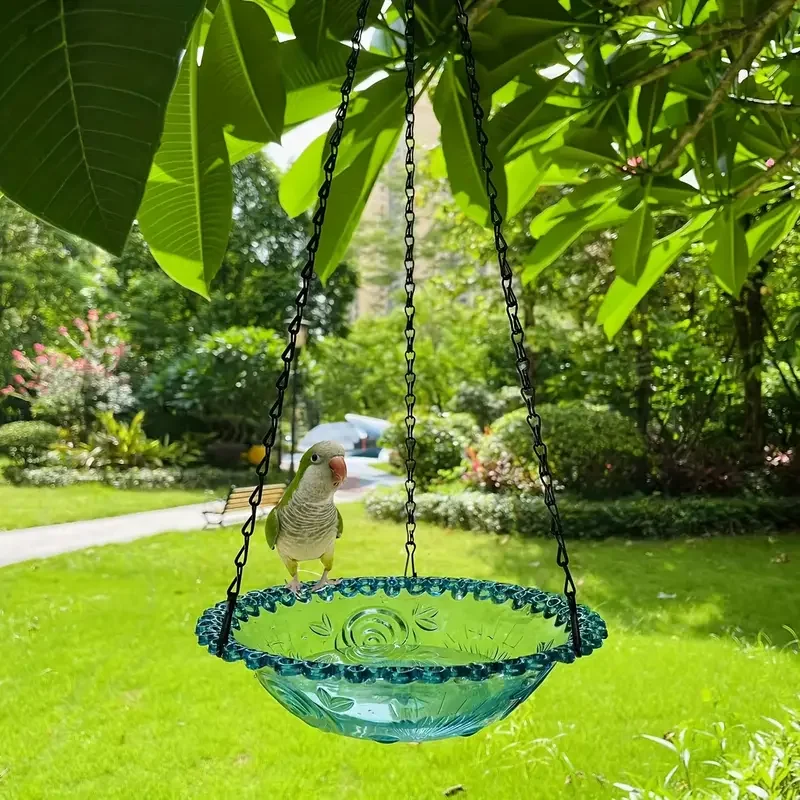 Hanging Flower Bird Feeder 4