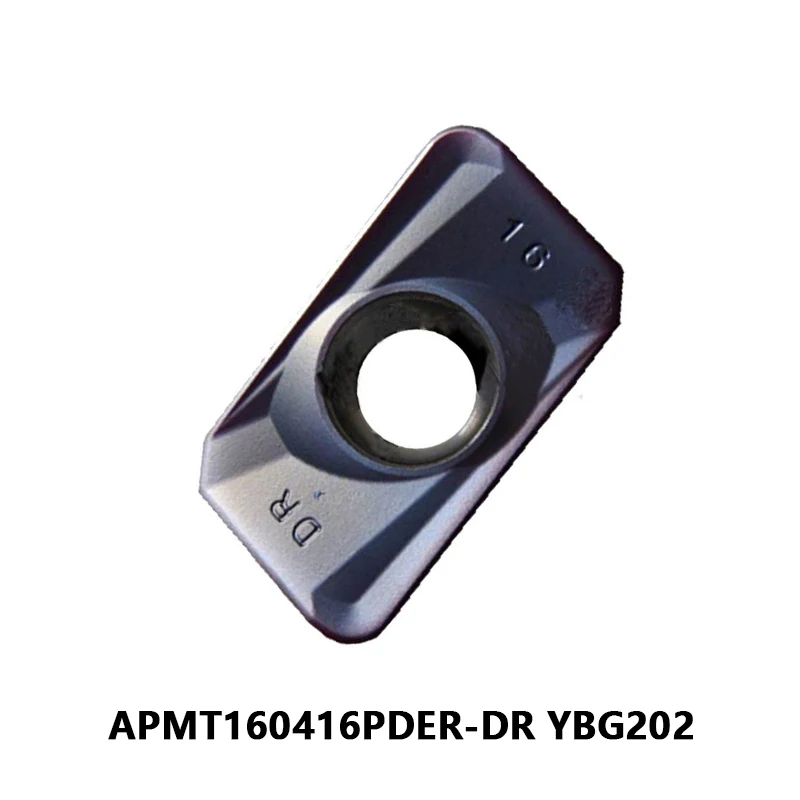 

APMT160416PDER-DR YBG202 APMT160416PDER DR CNC Carbide Inserts for Steel And Stainless Lathe Milling Cutter Tools APMT 160416