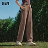 Semir Casual Pants Women Solid Color Versatile Black Trousers 2024 Autumn New Slimming Pants Sports Pants Banana Pants 1