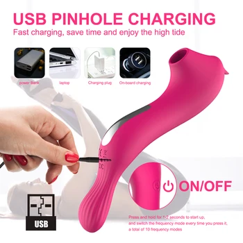 Clitoris Sucking Vibrators for Women Silent Clit Sucker Stimulator  Vacuum Clitoris Sucker Vibrator Massager Sexy Toys for Adult 5