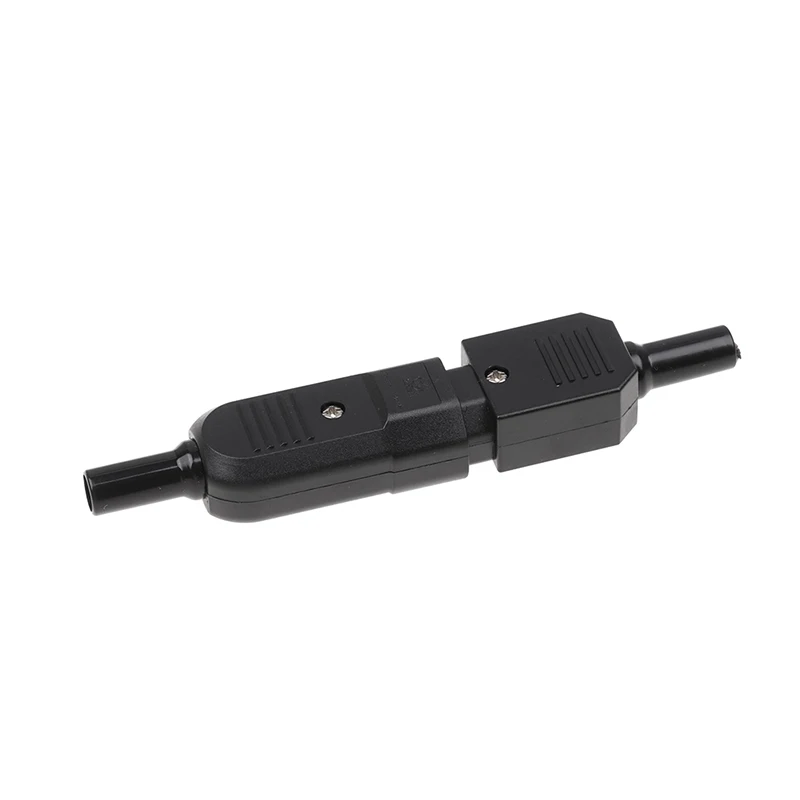 Power Cable 16A 250V IEC Straight Cable Plug Connector C13 C14 Female Male Plug Rewirable 3 Pin AC Socket Industrial