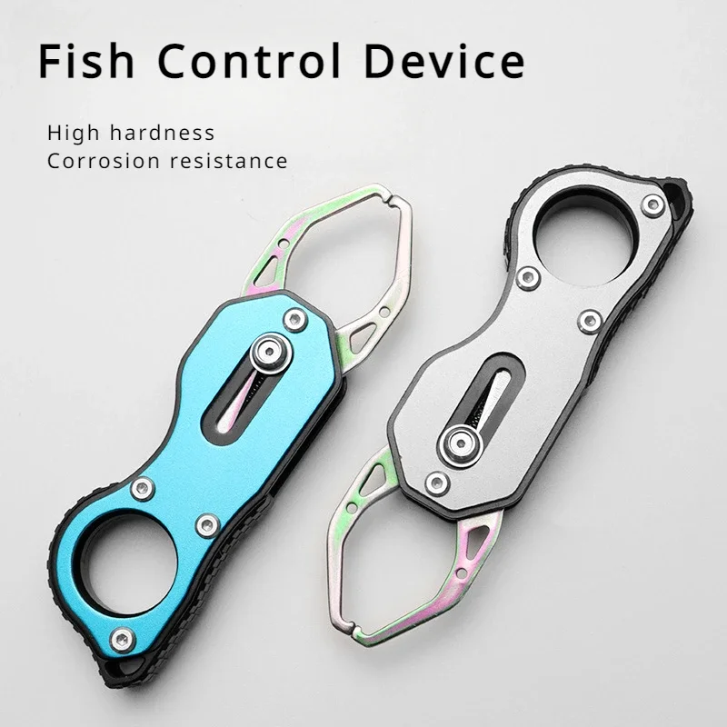 Compact Stainless Steel Fish Gripper and Hook Remover Tool
