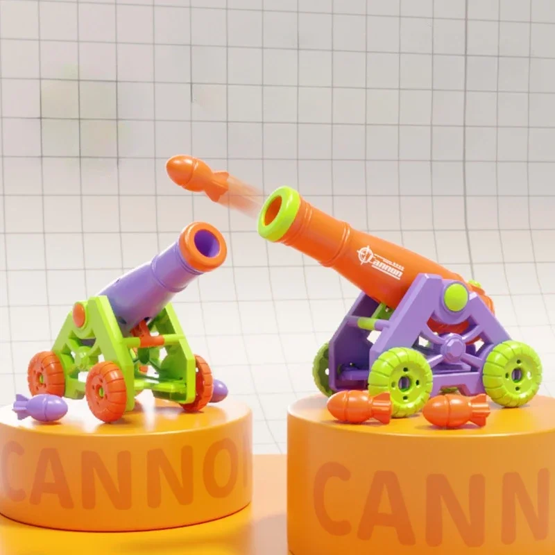 

3D Gravity Carrot Cannon Toy Ejection Mortar Cannon Rocket Launcher Children Toy Stress Relief Desk Toys
