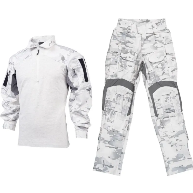 Outdoor Sports G3 Snow Camouflage Training Jacket Long Pants tactical suit combat uniform
