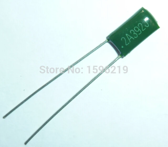 

10pcs Mylar Film Capacitor 100V 2A392J 3900pF 3.9nF 2A392 5% Polyester Film capacitor