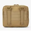Tactical Molle Admin Pouch Multi-Purpose Laser-Cut Utility Pouch Modular EMT EDC Organizer Tool Pouch Bag 4