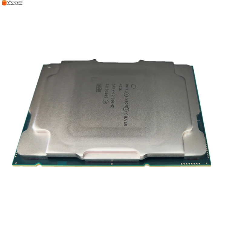 โปรเซสเซอร์เซิร์ฟเวอร์20-Core 40-Thread 2.30GHz FCLGA4189 4316 CPU 