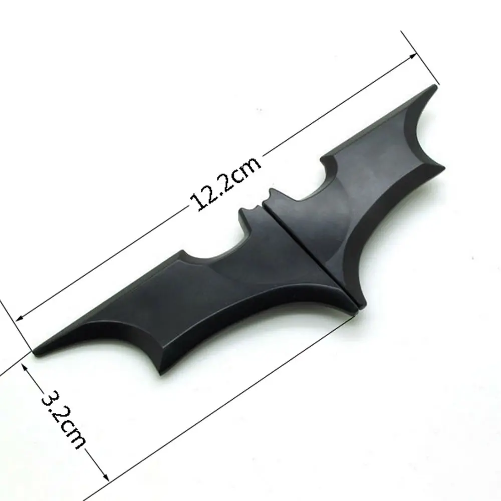 Dark Knight Rises Man Batarang Money Clip Black Id Card Folder Cash Money Clip Holder Magnetic ID Holder Wallet For Men Women