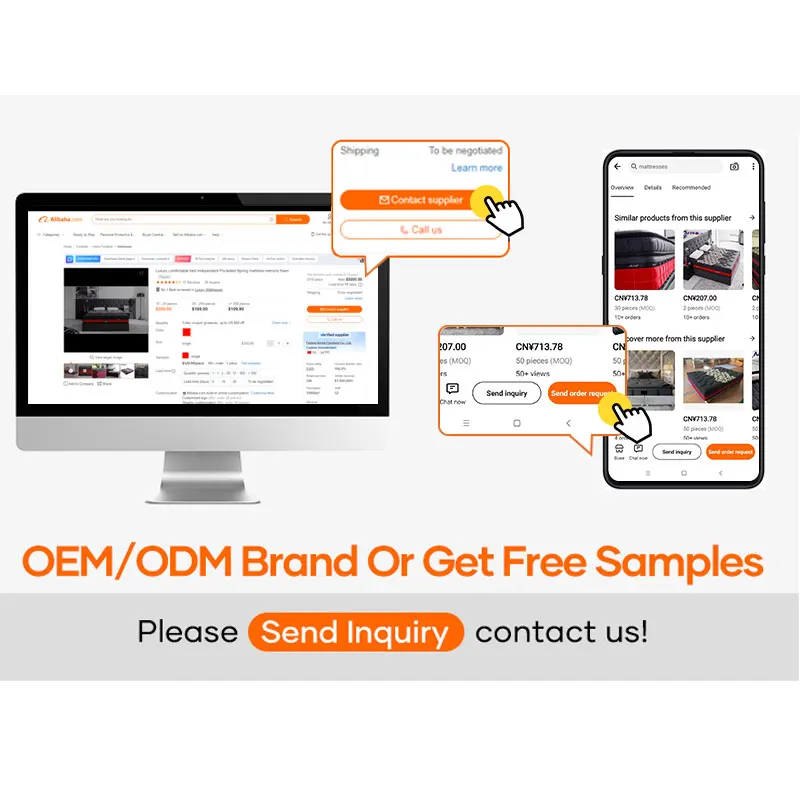 Foshan Mattress Factory Supply King Size Pocket Spring Mattress Extra Plush Australian Feeling Sleepwell Bed Mattress Price 6