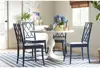 X-Back Dining (Set of 2) Side Chair, Blue 5