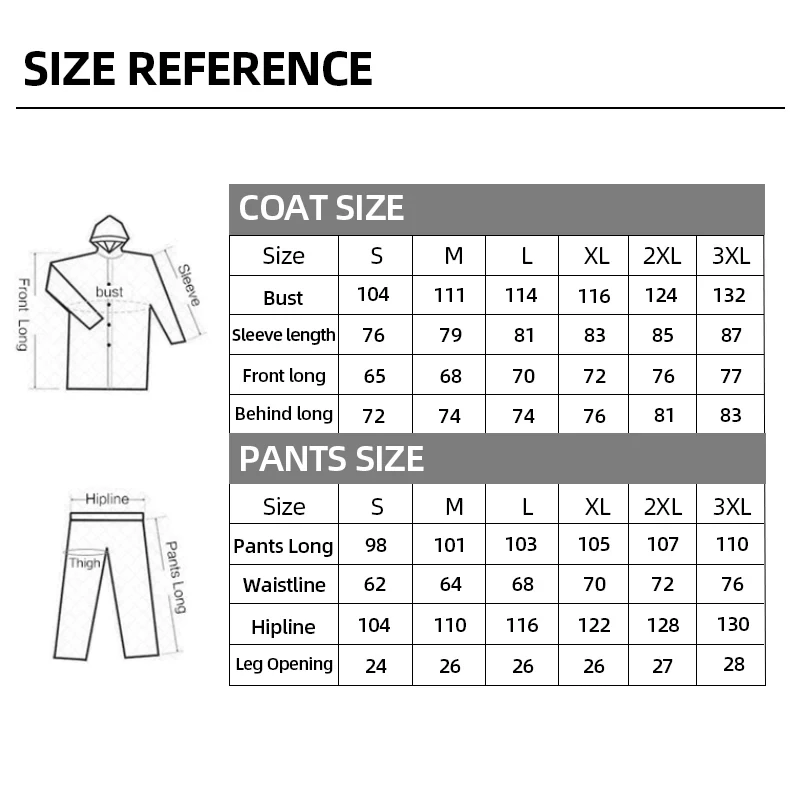 Men's Waterproof Raincoat for Cycling Hiking Climbing Reflective Safety Bicycle Clothing Jersey Mtb Bike Jacket Top Pants Only