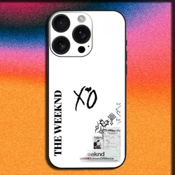 The Weeknd XO Soft Black Phone Case Cover - iPhone 13 Mini (Z1)