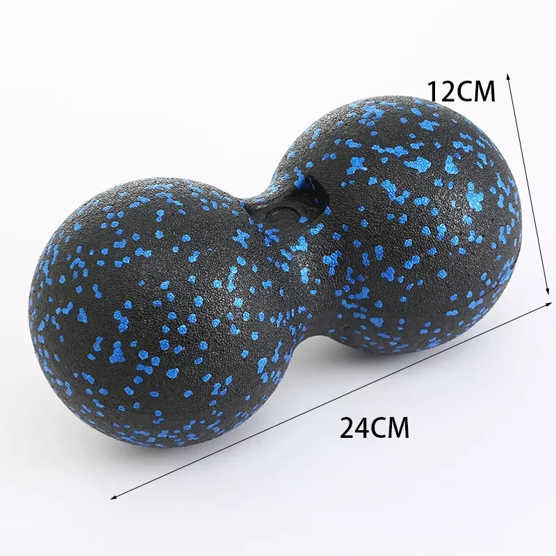 24*12CM EPP Massage Ball Fitness Peanut Fascia Ball Lacrosse Perfect for Plantar Fasciitis Trigger Point Deep Tissue massage ball