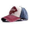 2023 New High Quality Vintage Letter Print Baseball Cap Men Women Snapback Adjustable Outdoor Hip Hop Denim Dad Hats Bone 4