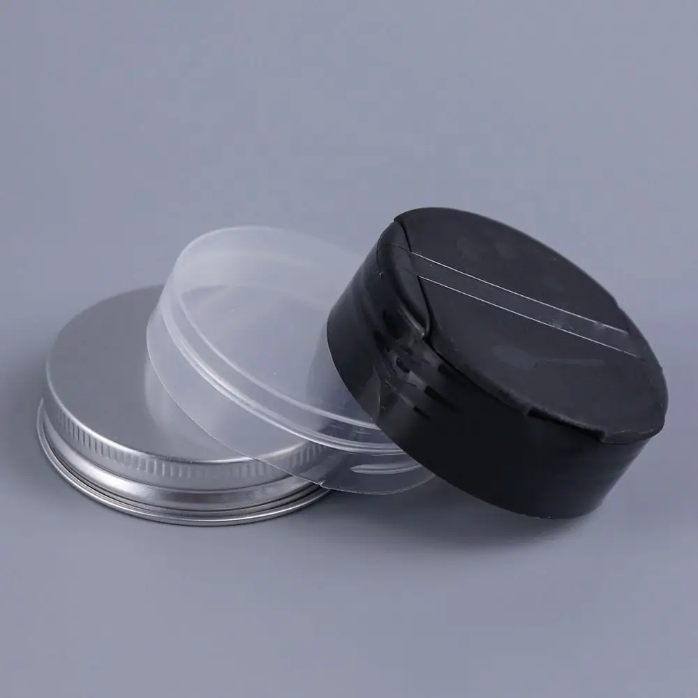 130ml-600ml Spice Jars with Butterfly Lids Labels Plastic Clear Seasoning Bottle for Herbs Powders Salt Pepper BBQ Condiment Box 5