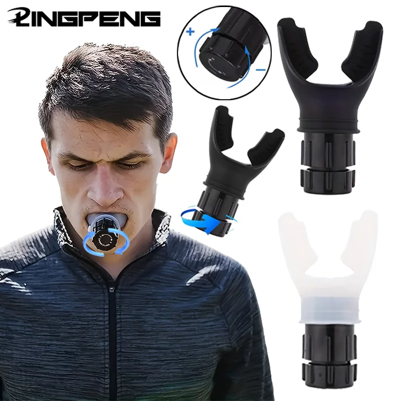 Portable Lung Capacity Abdominal Breathing Trainer With Adjustable Resistance Lmprove Your Lung Capacity And Sleep Quality BEST SELLERS