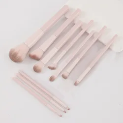 Ultimate Beginner's Makeup Brush Set - Comprehensive Kit (10 Pcs)