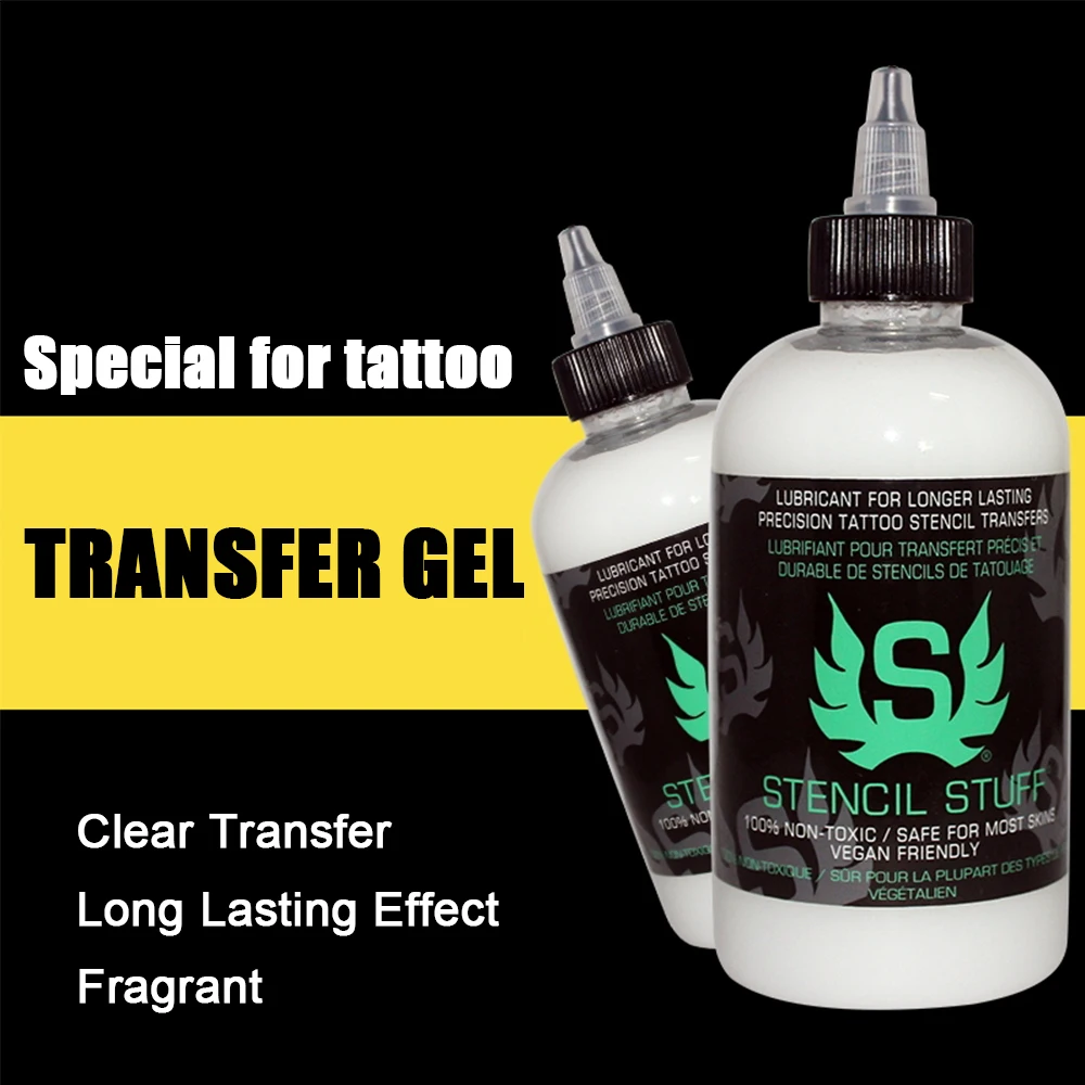 ghost axe 120 280ml new professional tattoo stencil magic gel thermal copier tattoo ink beauty tool transfer supplies makeup 30/120/250ML Professional Tattoo Stencil Magic Gel Thermal Copier Tattoo Transfer Stuff Solution Cream Tattoo Ink Set Tattoo