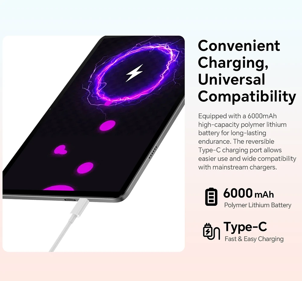 Tablet Teclast P30T con accessori disposti