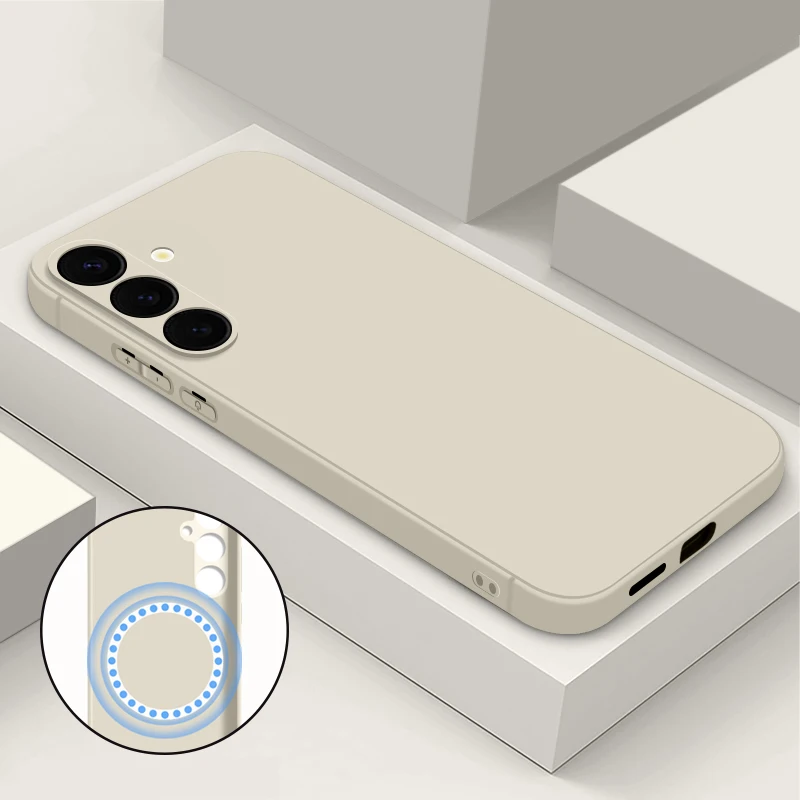 Premium Soft TPU Silicone Shockproof Phone Protector Case - Solid Color Cover