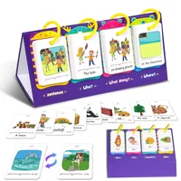 Sentence-Making Exercises Flip Chart Sentence Educational Learning Tool Vocabulary Building Special Education Speech Therapy 1