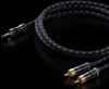 FiiO LR-3.5A Dual RCA Lotus Male Head Turn 3.5mm Male head High quality HiFi Fever Audio cable 5