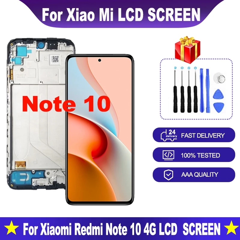Super-AMOLED-For-Xiaomi-Redmi-Note-10-4G-M2101K7AI-M2101K7AG-LCD ...