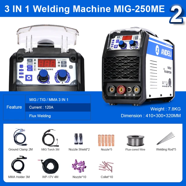 MIG-250ME 220V SUIT2