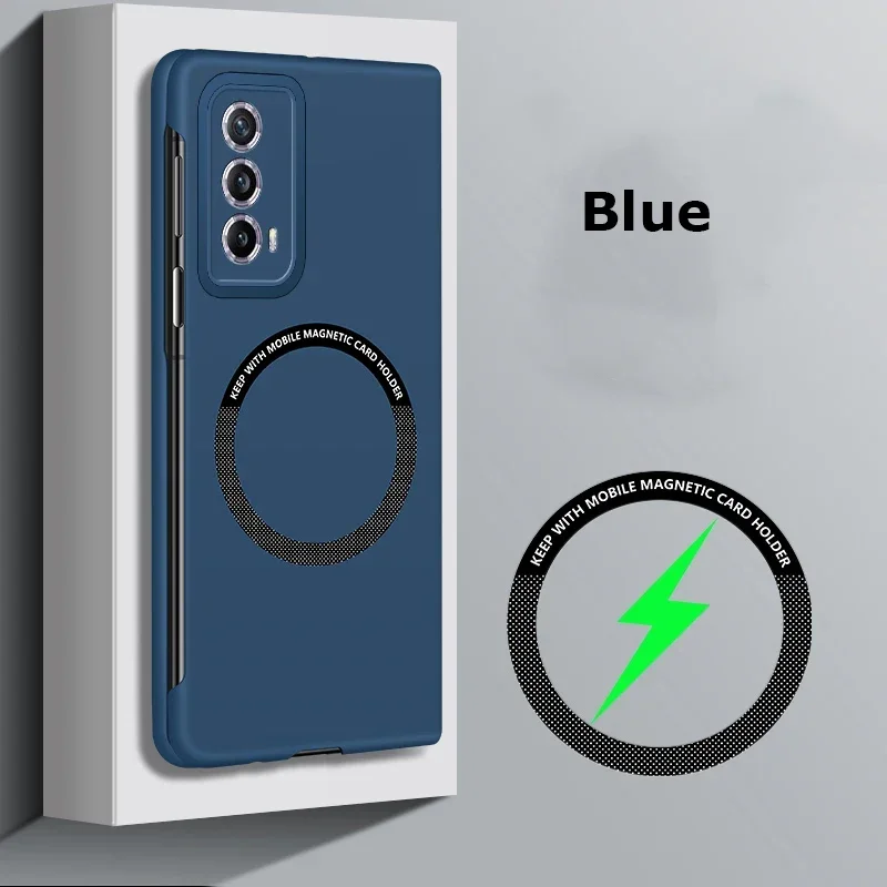 Magsafe-Compatible Slim Magnetic Case with Hard PC Back Cover