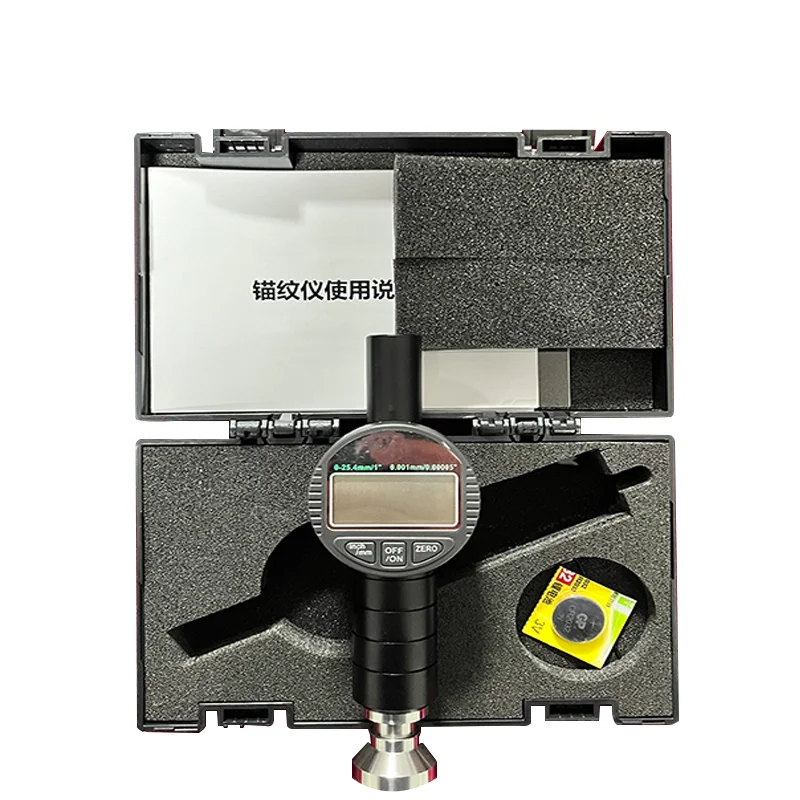 IPRE TR600 Portable surface roughness tester Profilometer gauge for shot blasting Graining Anchor Pattern Analyzer Depth Tester
