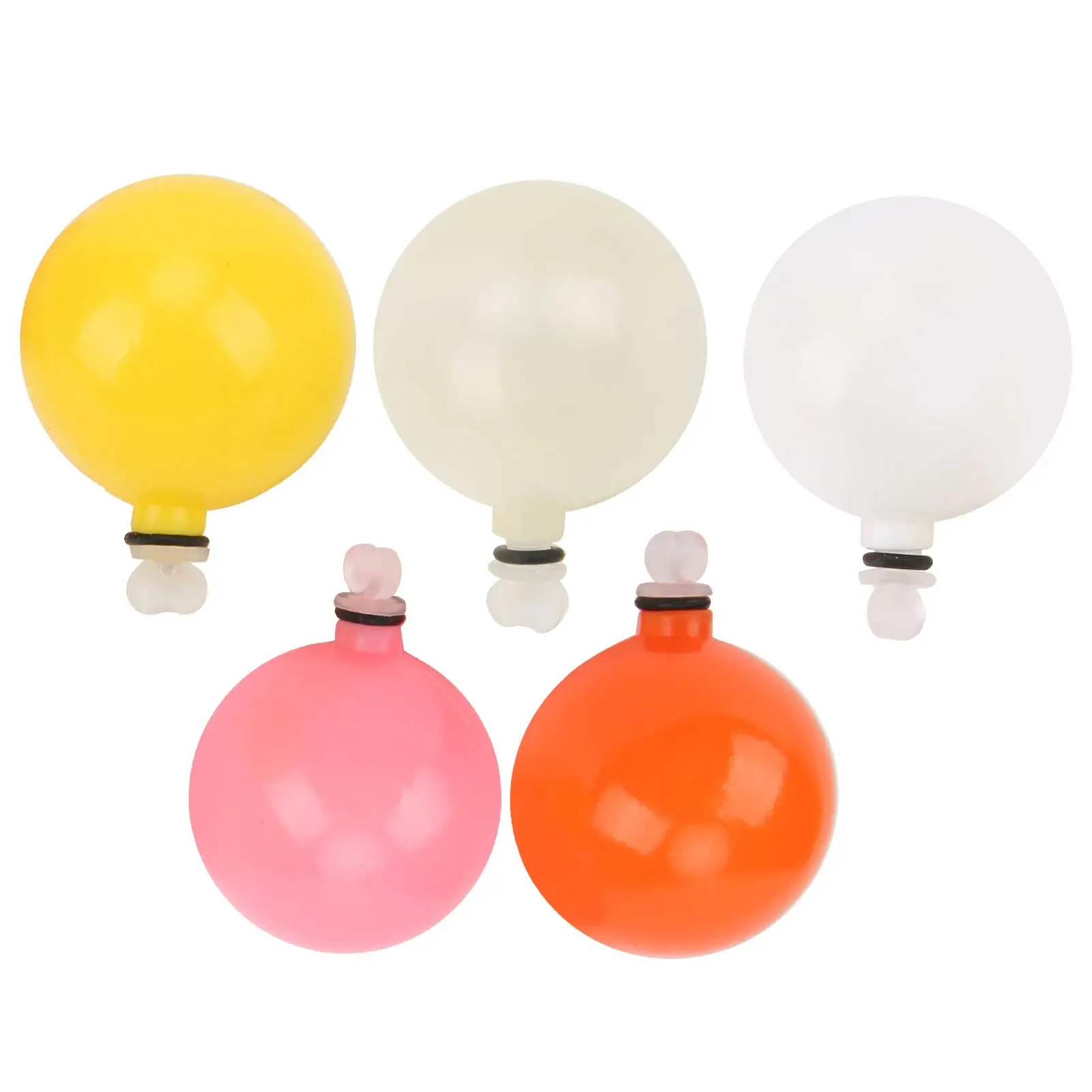 

5Pcs Foam Tear Drop Fly Fishing Bobbers - Stick On Tube Float Indicators