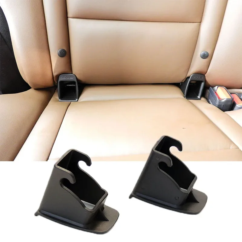 1 Pair of Car Child Seat Connector ISOFIX Latch Belt Guide Groove Mount Bracket Universal