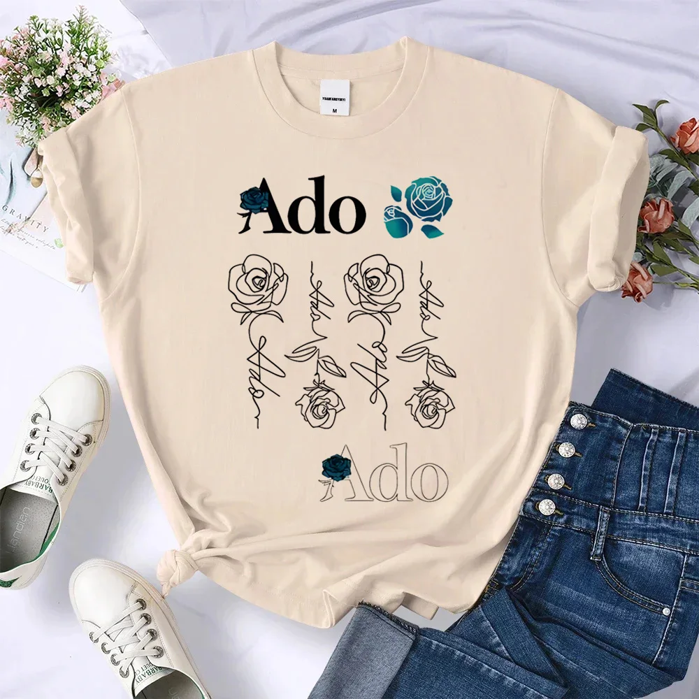 Ado t shirt women manga tshirt girl funny graphic clothing