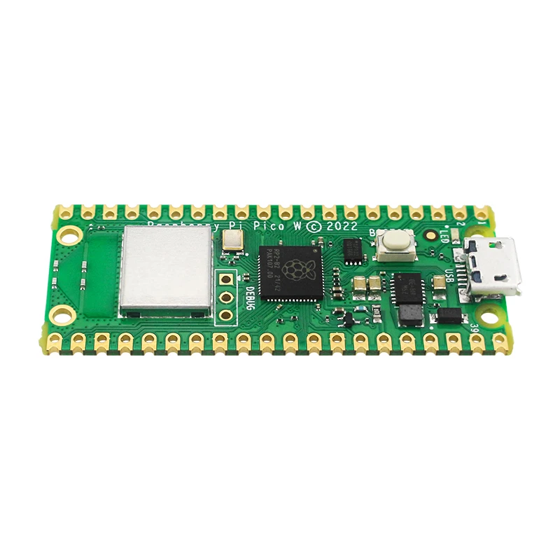Original Raspberry Pi Pico RP2040 Microcontroller Chip Dual-Core Cortex M0+ Low-Power Optional Case Soldered GPIO for Pico raspberry pi