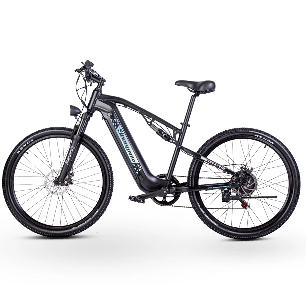 S26 48V 500W17.5Ah Electric Mountain Bike 27.5X2.10 Tire Maximum Speed 42KM/H Retro