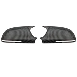 1 Pair Side Wing Mirror Add - On Cap Cover (Carbon fiber pattern)