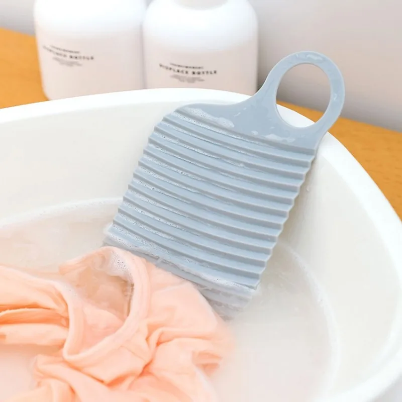 Travel Portable Thick Mini Washboard Non Slip Laundry Accessories Board Wash Kids Household Washboard Cleaning Supplies