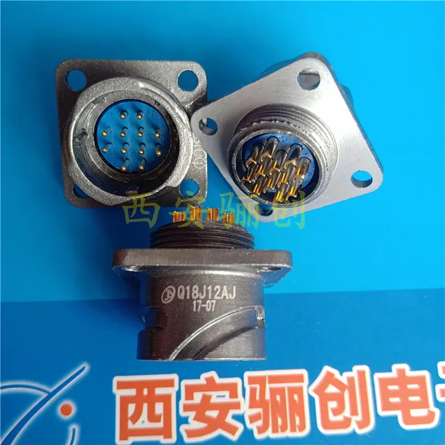 Q Csatlakozó Dugó Q18K12Pj, Q18K12P, Q18J12Pj Socket Q18J12Aj, Q18J12A - Image 3