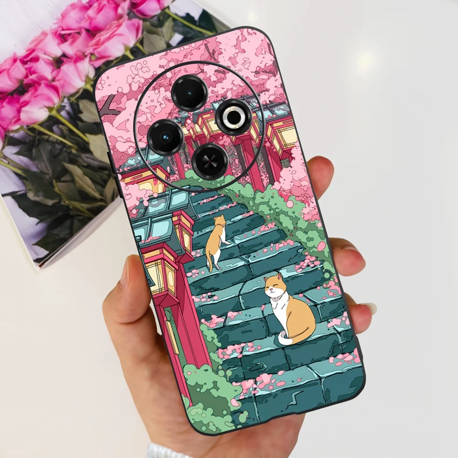 Stylish Painted Shockproof Soft TPU Phone Case