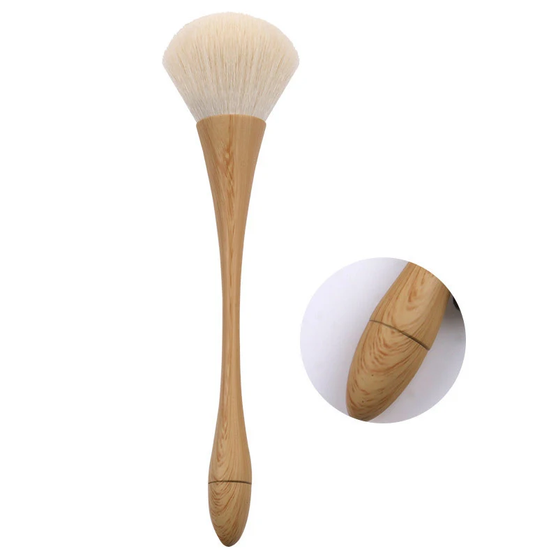 1 Stück Staub reinigung Nagel bürste Maniküre Nagel kunst Pinsel großen Kopf Blumen pulver erröten Salon Make-up Schönheit Nagel Zubehör Werkzeug – Detail 9