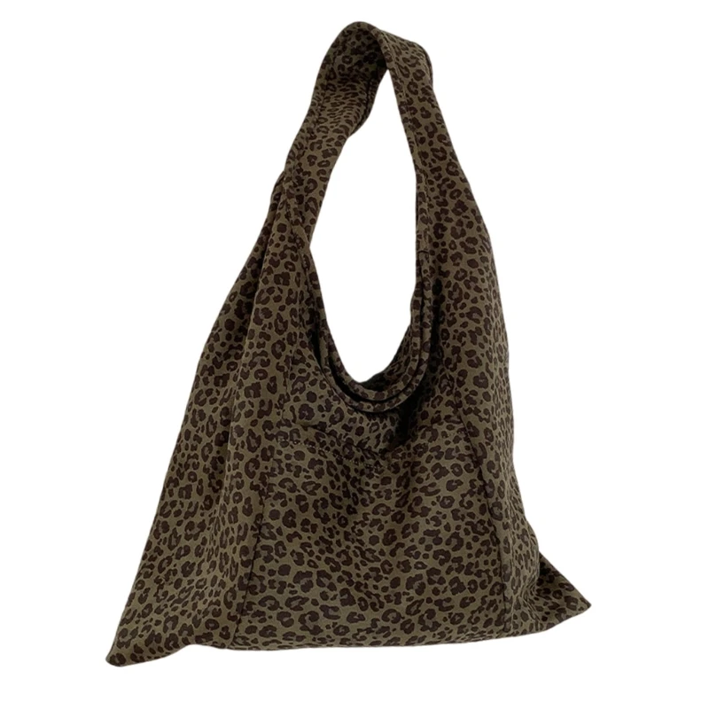Fashionable Leopard Pattern Single Strap Large Handbag for Daily Use and Travel 3
